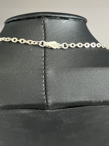 925 Sterling Silver Ornate Onyx Pendant Necklace - Picture 3 of 3