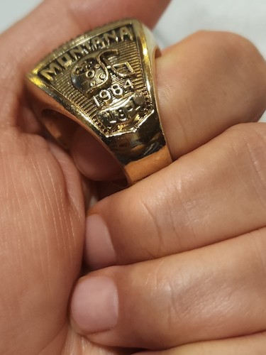 Joe Montana 1984 Sanfrancisco Superbowl Ring Gr.10 - Bild 10 von 13