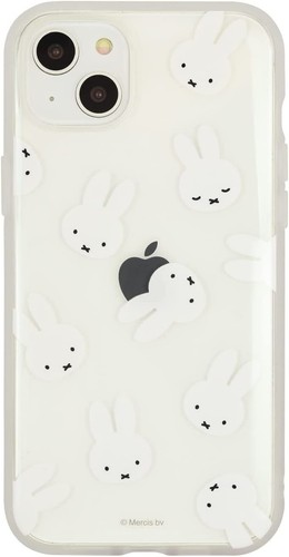 Gourmandise Miffy iPhone 14 Plus Hülle 6,7 Zoll IIIfit Clear Face MF-339A Japan - Bild 3 von 5