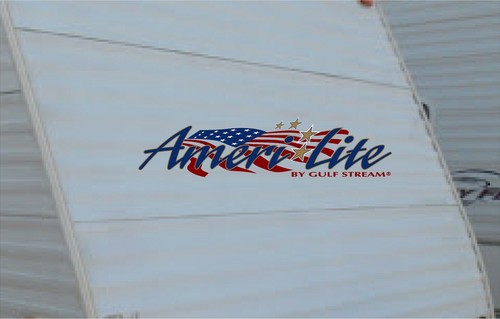 Ameri-Lite Camper logo Graphics Stickers RV Vinyl Sticker Full Color Ameri Lite - Bild 2 von 2