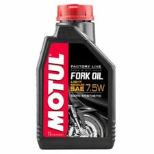 MOTUL FORK OIL LIGHT MEDIUM SAE 7.5W OLIO MOTUL PER FORCELLE- 1 LITRO