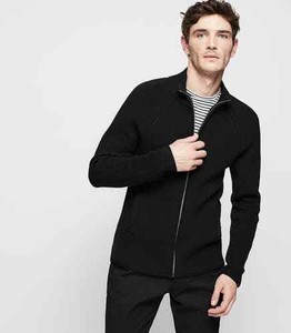 Jumper 'Loup' Jacket S Navy New £ Rrp 150 Cardigan Brand PfAwqq