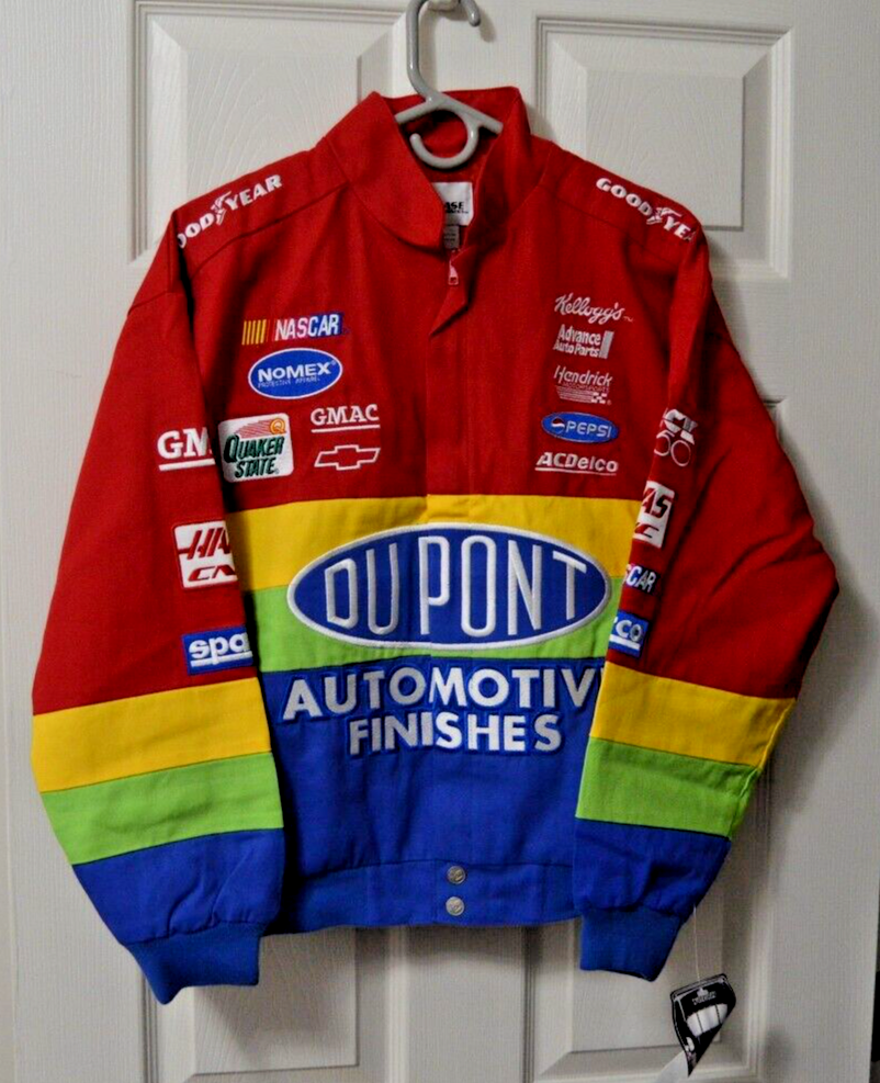Chase Vintage Jeff Gordon Racing Jacket Youth XL DuPont Automotive Finishes