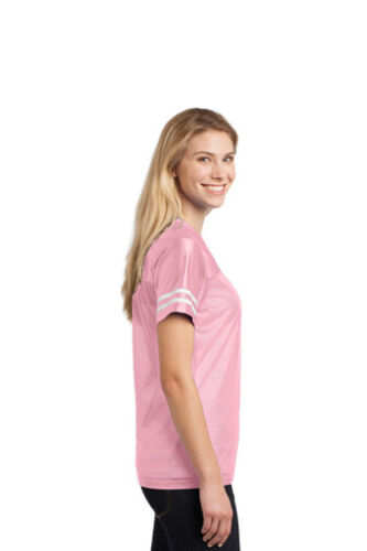 LST307 Sport-Tek® Damen PosiCharge® Replica Trikot (Pink, XS, S, Lrg, 2XL) - Bild 3 von 3