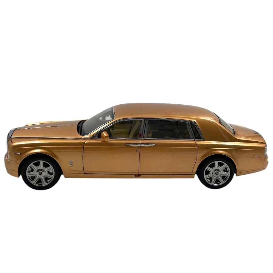 Modellino Auto Kyosho 1/18 Rolls Royce Phantom Extended Wheelbase Gold - Immagine 3 di 4