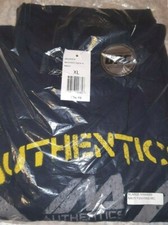 MMA Authentics Fighting UFC Men XL Shirt New NIB NWT Navy Blue MSRP $24.99