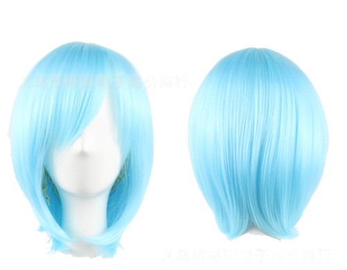 Sexy BOBO Full Wig Multiple Colors Cosplay Costume Anime Halloween Party Hair - Picture 12 of 12