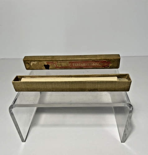 Zepto 1920's Unused Antique Antiseptic Dental Tartar Removal & Box London Rare - Picture 3 of 12