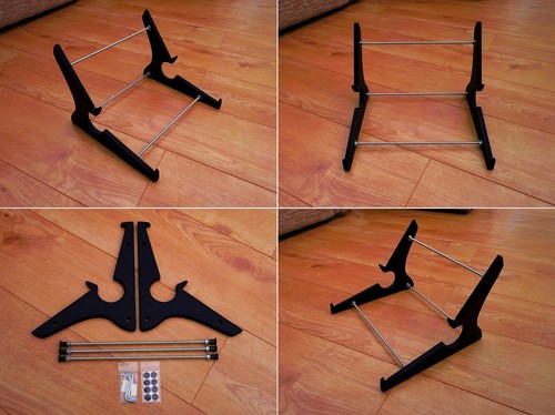 UNIWAVE Roland SH-4d / Arturia Keystep Dark VALCHROMAT HDF Dual Stand - Bild 2 von 4