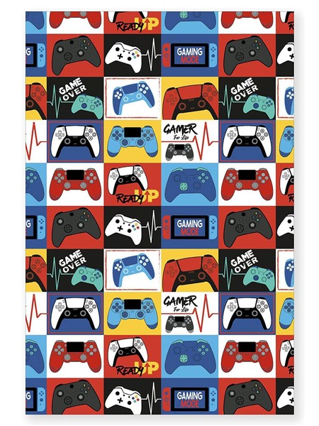 Gamer FüR Leben Decke Retro Gaming Controller Weich Vlies ÜBerwurf 100Cm X 150Cm-image