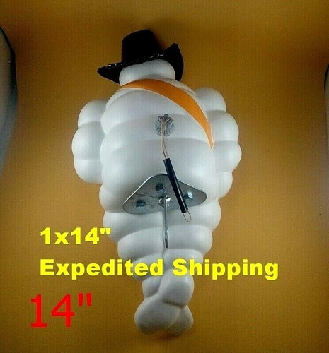 14" MICHELIN MAN FIGURKA LALKI BIBENDUM KOLEKCJONERSKA REKLAMA OPONA, DEKORACJA CIĘŻARÓWKI - Zdjęcie 82 z 101
