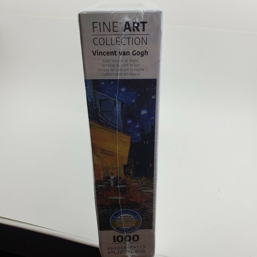 Eurographics 1000 Pc Puzzle Van Gogh Cafe Terrace At Night Fine Art Collection.  - Picture 6 of 7