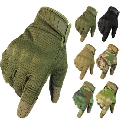 Taktische Handschuhe für Herren, Mission-Arbeitshandschuhe Camo, verschleißfest - Bild 1 von 4