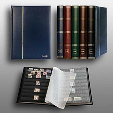 Prophila Leuchtturm classificatori 60 Pagina Pagine Nere, Blu Colori (e0b)