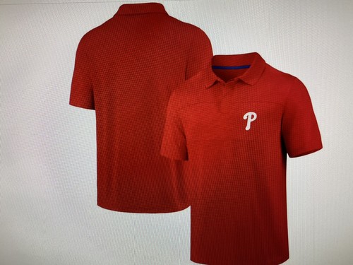Philadelphia Phillies MLB Men's Red Polo Shirt ~ NWT - Picture 4 of 8