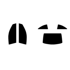 For Mercedes CL Coupe 2001-06 Full Pre Cut Window Tint Kit Front & Rear Film