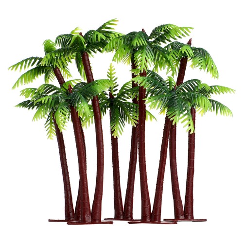5 Stück Lebensechte Pflanzen Terrarium Deko Baumschmuck Aquarium Dekoration - Bild 5 von 10