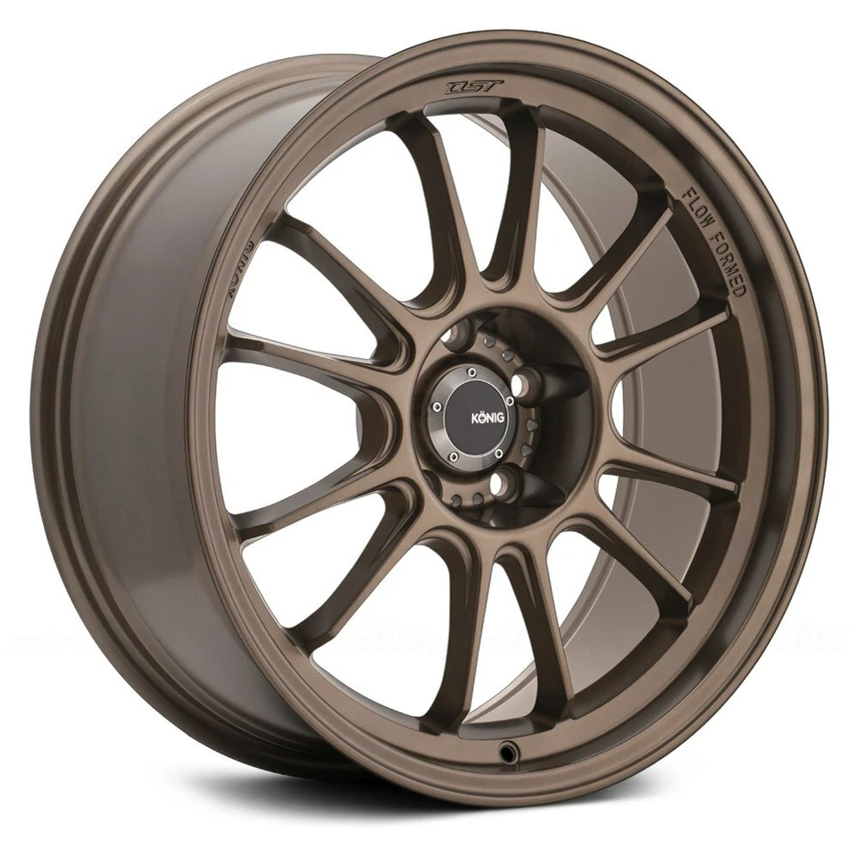 Konig HYPERGRAM 车轮 18x8.5 (43, 5x112, 66.56) 青铜单圈 — 第 2/4 张图片