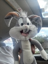 VINTAGE 1995 BUGS BUNNY PLUSH LOONEY TUNES ACE NOVELTY NEW WITHOUT TAGS RARE 