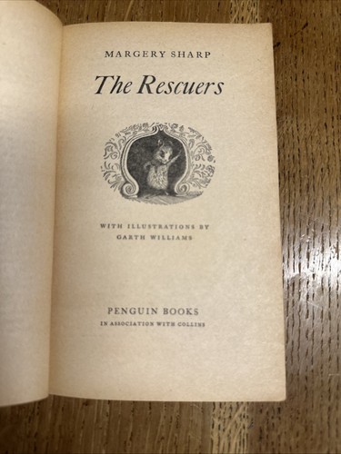 The Rescuers by Margery Sharp - Garth Williams 1964 UK Puffin PB 1st Vintage VGC - Picture 7 of 8