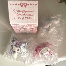 Mikko Sanrio Mascot Set My Melody Kuromi Cinnamoroll Secret Plush Toy