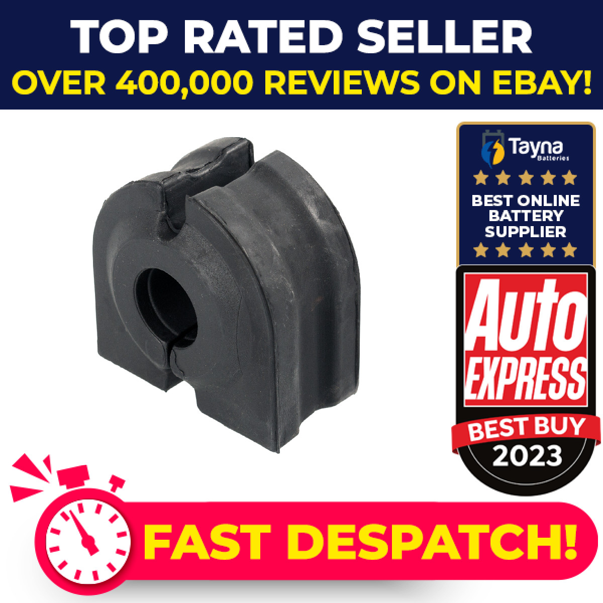 Anti Roll Bar Bush fits BMW 535 E60 3.0 Front 06 to 09 N54B30A Suspension Febi