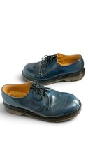 Dr. Martens 1461 Vintage Made In England Blue Oxford UK 6 US Mens 7 Womens 8.5/9