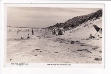 The Beach Ocean Grove Vic c.1948 RPPC