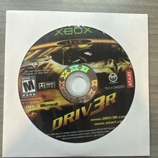 Driv3r (Microsoft Xbox, 2004) Disc Only Cleaned/Tested
