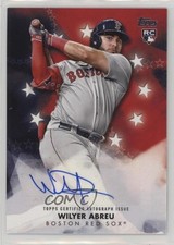 2024 Topps Series 1 Baseball Stars Wilyer Abreu #BSA-WAB Rookie Auto RC