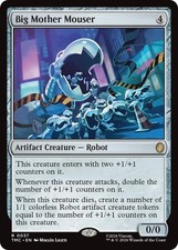 1 x Big Mother Mouser - Commander: Teenage Mutant Ninja Turtles - NM-Mint - MTG