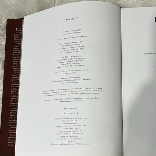 Gastronomy of Italy Cookbook By Del Conte Writer on Italian Food & Recipes - Picture 5 of 12