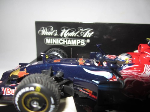 PMA Minichamps 1/43 Toro Rosso STR3 2008 Italian GP Winner #15 Vettel Model - Bild 7 von 8