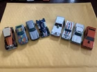Vintage Late 1970s Hot Wheels Lot Of 8 Doozie Zwhiz Lickety XJS Army TBird 442