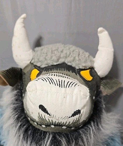 Bernard Plush 16" Maurice Sendak Where the Wild Things Are Rare Crocodile Creek - Picture 2 of 5