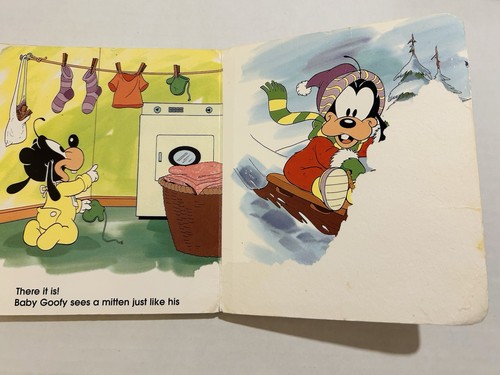 Set 2 libri da tavolo Disney per bambini Dov'è la scarpa di Topolino, guantone di Pippo - Foto 5 di 5