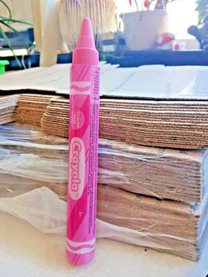 Crayola Body Wash Pen Shocking Strawberry Scented 1.9 Oz