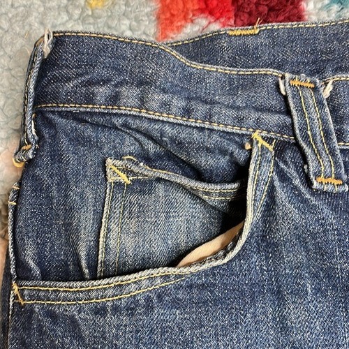 Vintage 60s Lee jeans bootcut 36" waist - Picture 5 of 12