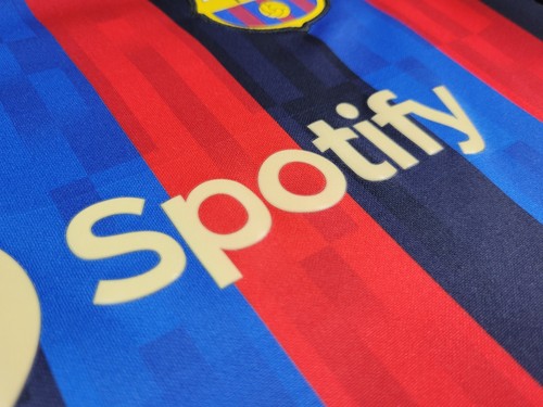 Nike FC Barcelona 2022/2023 Home Soccer Jersey Youth Size M DJ7851-452 - Picture 11 of 21