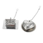  2 Pcs Tea Strainers for Loose Cup Kitchen Stainless Steel Filter