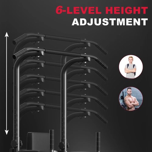 Power Tower Dip Station Pull Up Bar Multi-Function Push Up Equipment Home Gym A+ - Picture 6 of 18