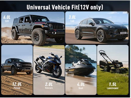 UTRAI  Car Battery Booster Jump Starter with Air Compressor/JS-30 - Picture 4 of 12