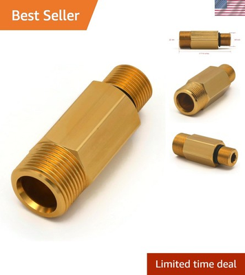 #ad #ad Durable Brass Outlet Tube for Pressure Washer Pumps 0.875 Inch Thread Size $20.99