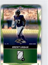 2025 Uno Elite NFL  Core  Foil  Brent Urban     #178  Green