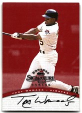 1997 Donruss Signature Series #NNO Tony Womack Signature Series Autographs