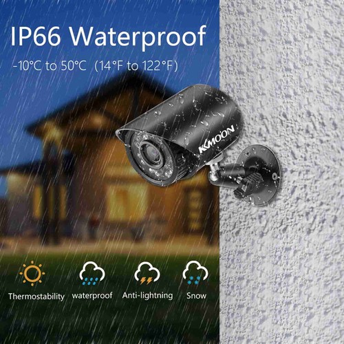 4PCS 1080P 2MP 1080P Security Analog Camera Outdoor Home CCTV Night Vision - Picture 5 of 10