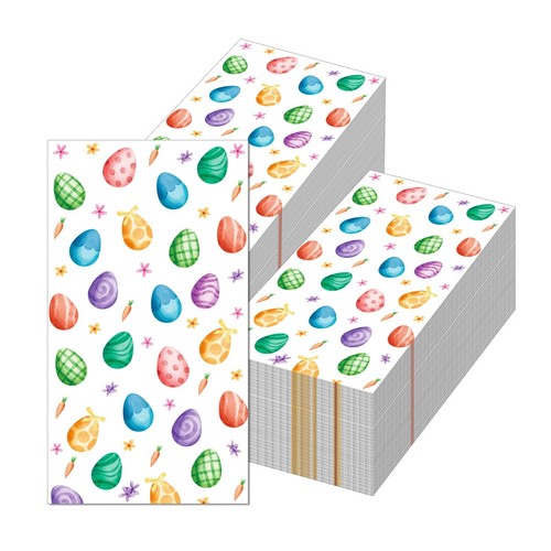 Easter Eggs Napkins for Easter Party Decorations(40pcs)…