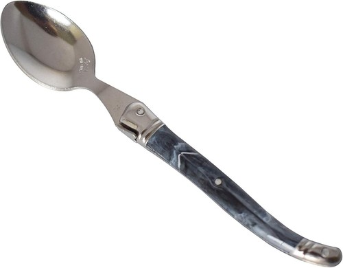 Clermont Coutellerie Laguiole Premium 24-teiliges Besteckset elegant schwarzer Marmor - Bild 7 von 9