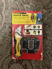 Magnogrip Quick Snap Utility Knife, Magnetic Slide with Universal Holder