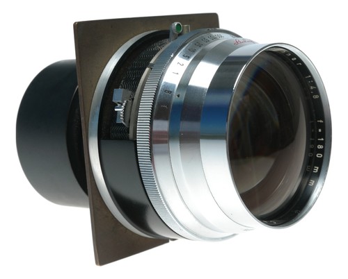 Linhof Sonnar 1:4.8 f=180mm Zeiss Objektiv 4.8/180 sauber